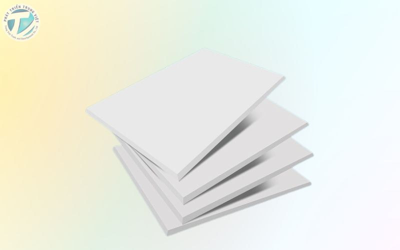 Bề mặt của tấm format có độ phẳng, mịn và đồng đều